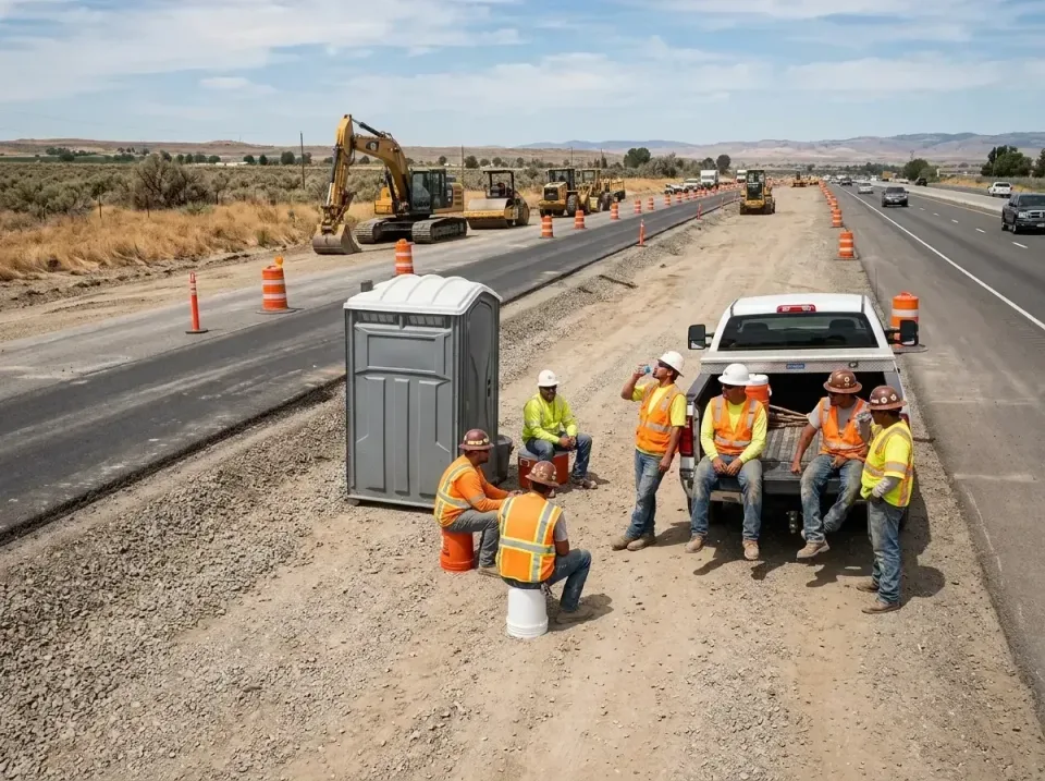 highway-road-construction-crew-007 — frequently asked questions, Porta Potty and Restroom Rentals in Mitchellville, IA